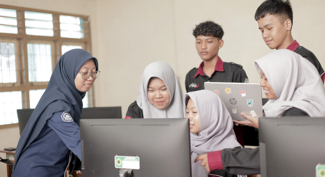 Praktik pembelajaran Koding SMK