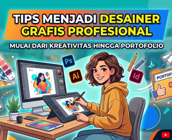 Tips Menjadi Desainer Grafis Profesional: Mulai dari Kreativitas hingga Portofolio