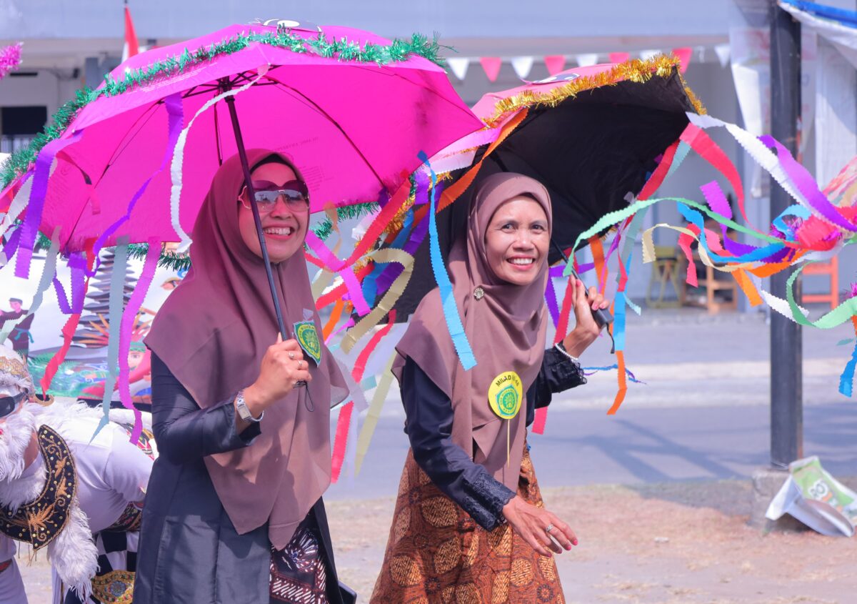 Kirab Budaya Milad ke-48 SMK Muhammadiyah 2 Bantul
